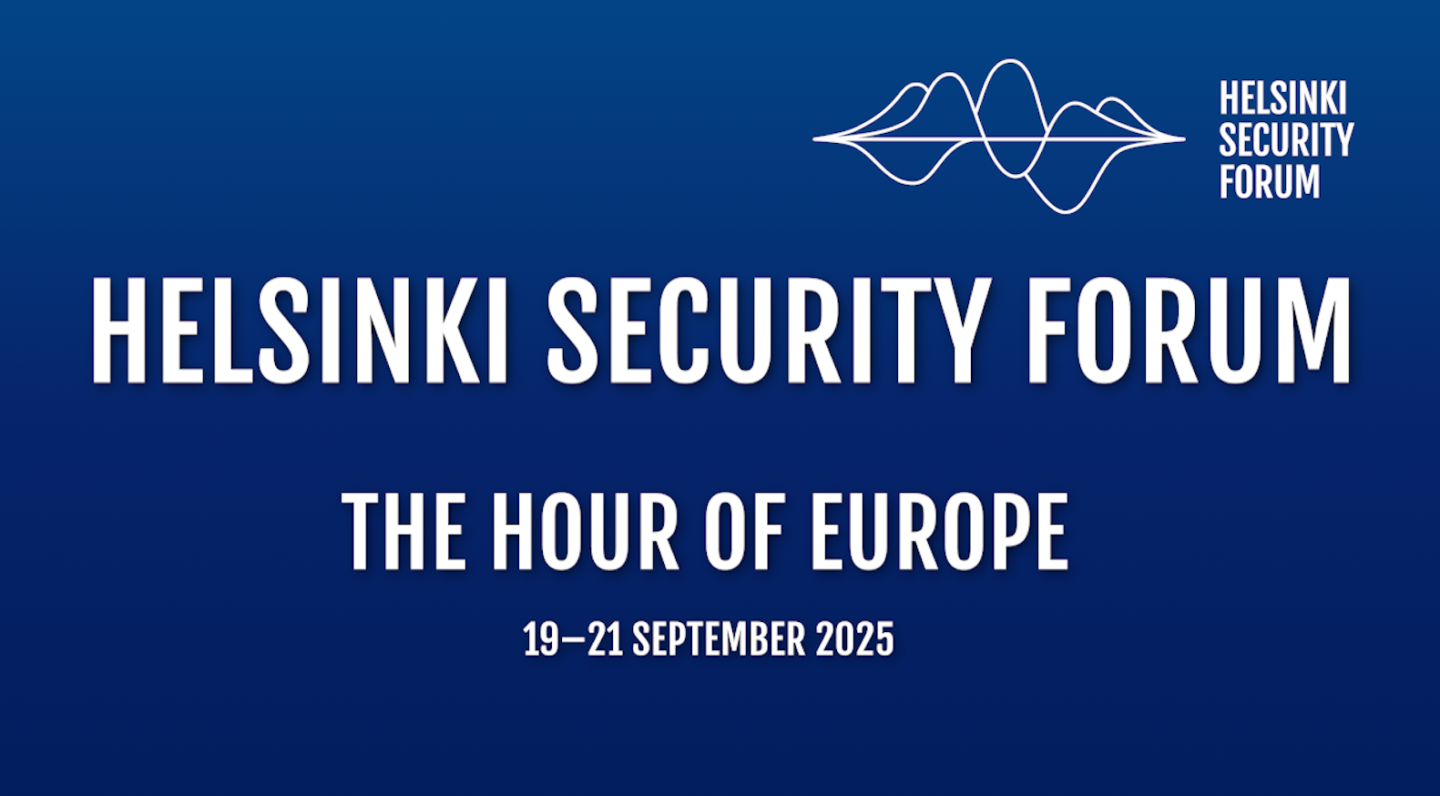 Youth Delegates for Helsinki Security Forum 2025