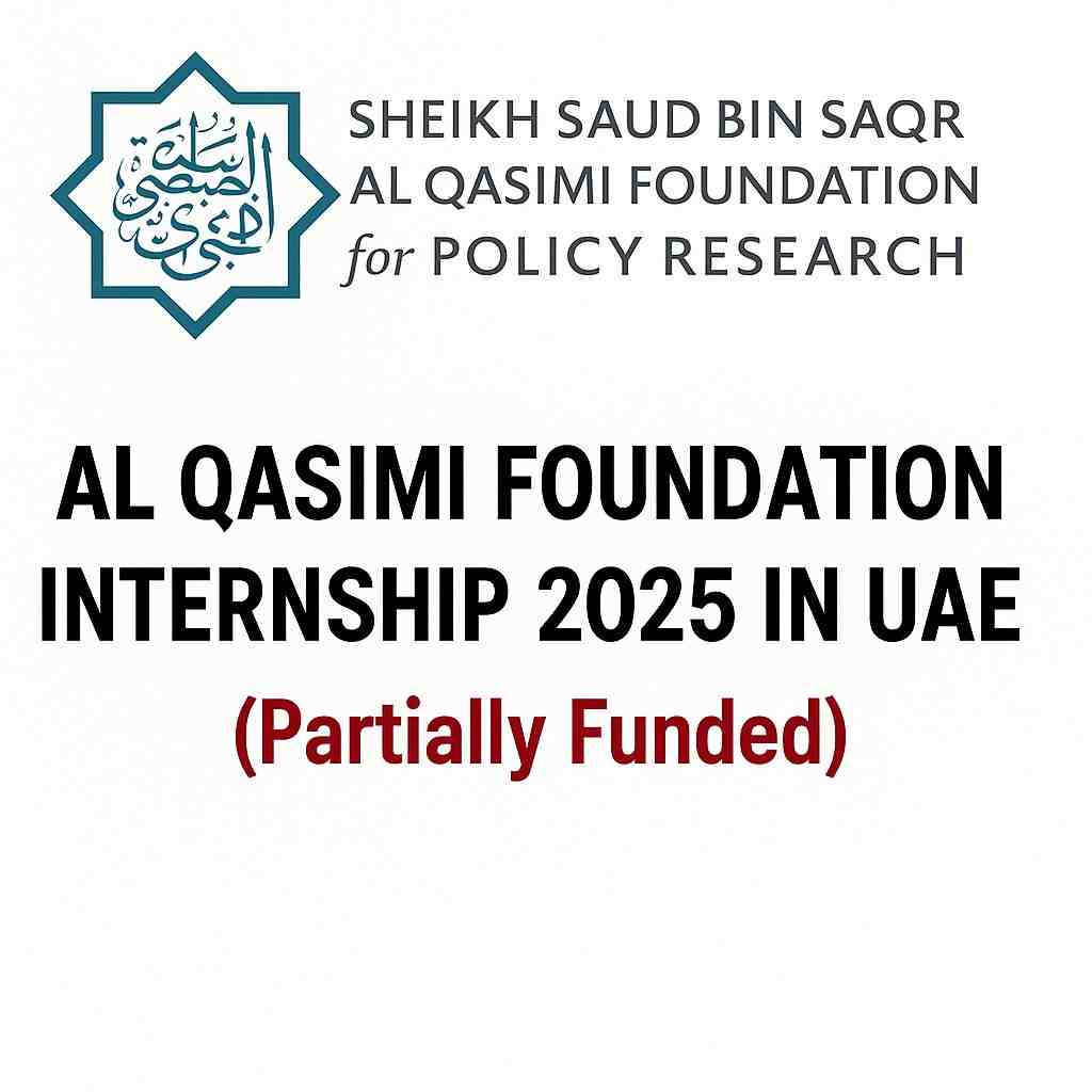 Al Qasimi Foundation Internship 2025 in the UAE (Partially Funded)