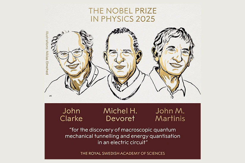 Nobel Prize for Physcics Honors Quantum Mechanics Breakthrough
