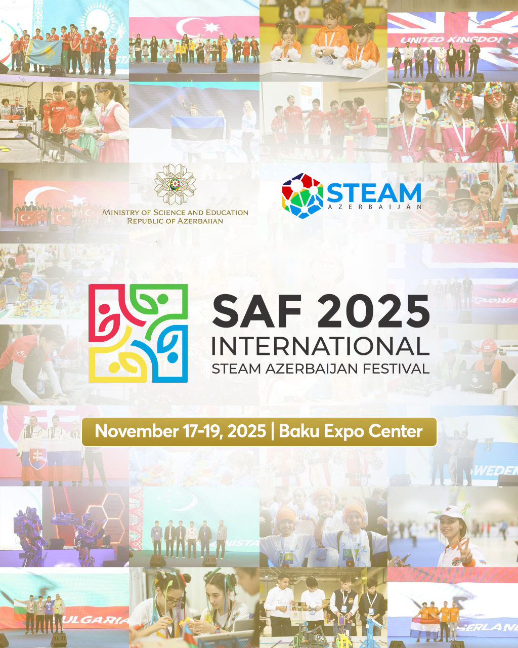 International STEAM Azerbaijan Festival (SAF 2025) to Be Held in Baku | Edu  Live - Global Education News & Opportunities