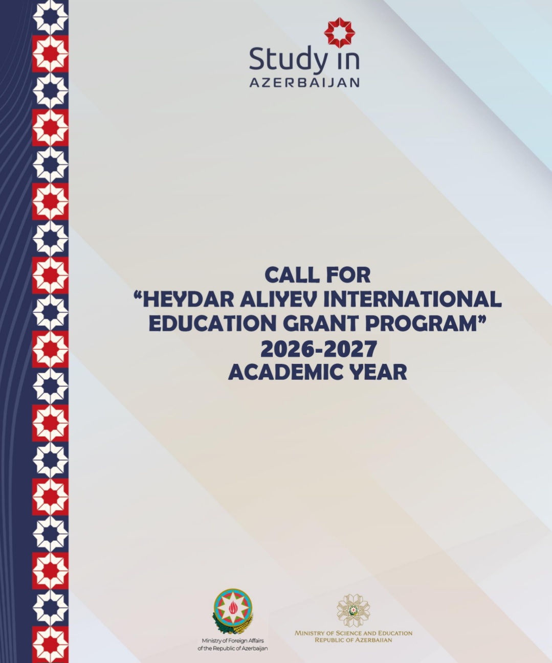 Study in Azerbaijan with the"Heydar Aliyev - International Education Grant Program"