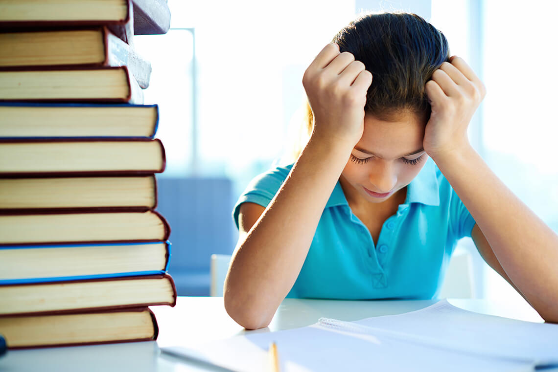 Exam stress may increase risk of depression and self-harm