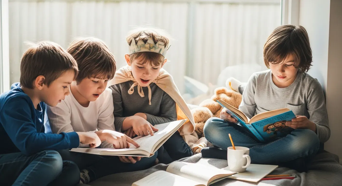 Only 10% of boys aged 14–16 in the UK read for pleasure every day