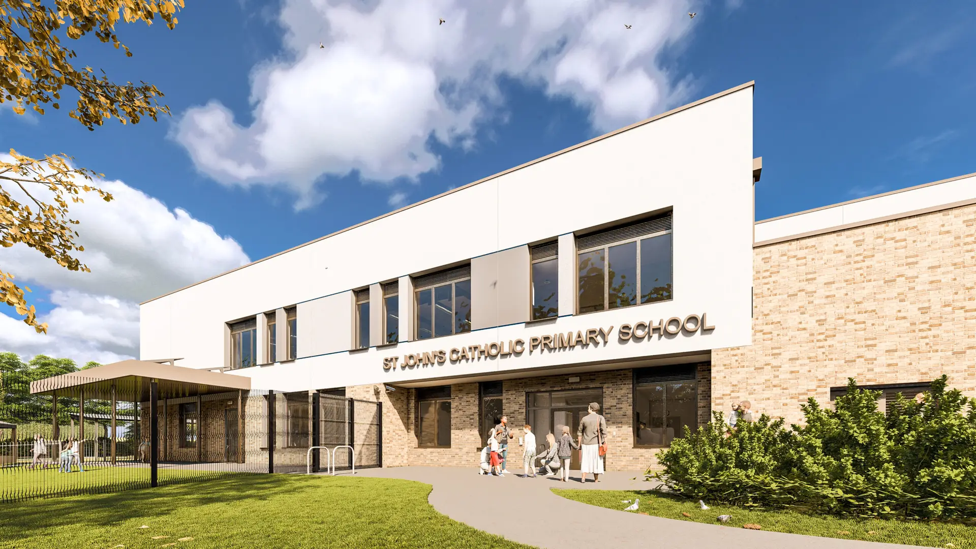 First UK school fully rebuilt after Raac