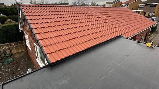 School roof poses danger to children on the playground