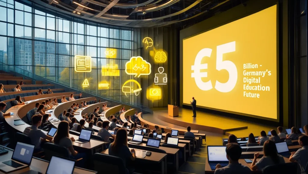 Germany invests €5 billion to revolutionize education with digital technology 