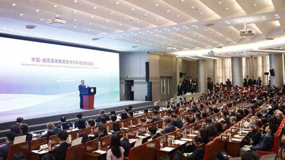 Vietnam calls for stronger China cooperation in education, science and innovation