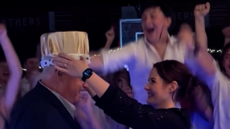 Principal who stopped school shooter, crowned prom king