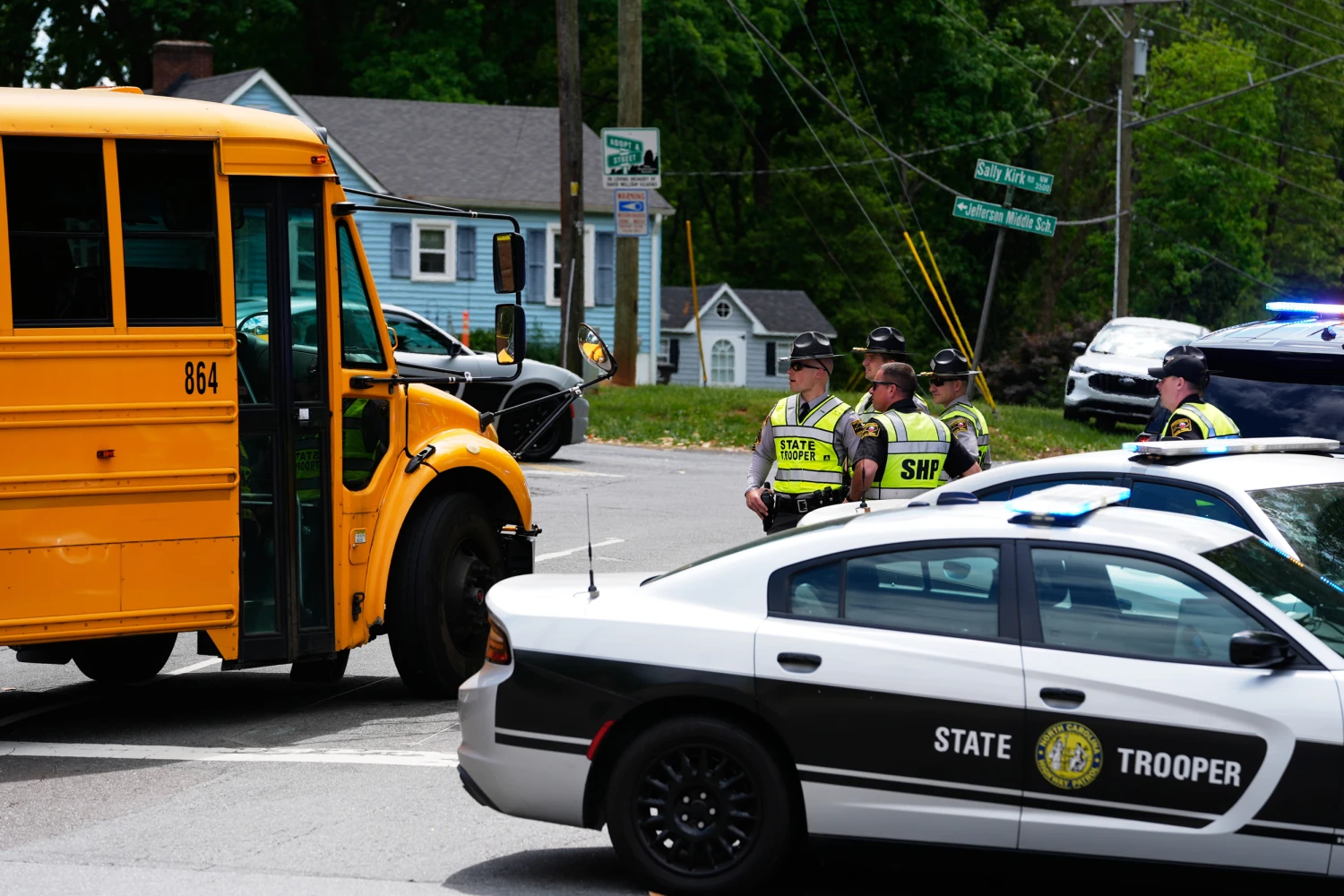 Planned fight near a middle school in North Carolina turned into a shooting