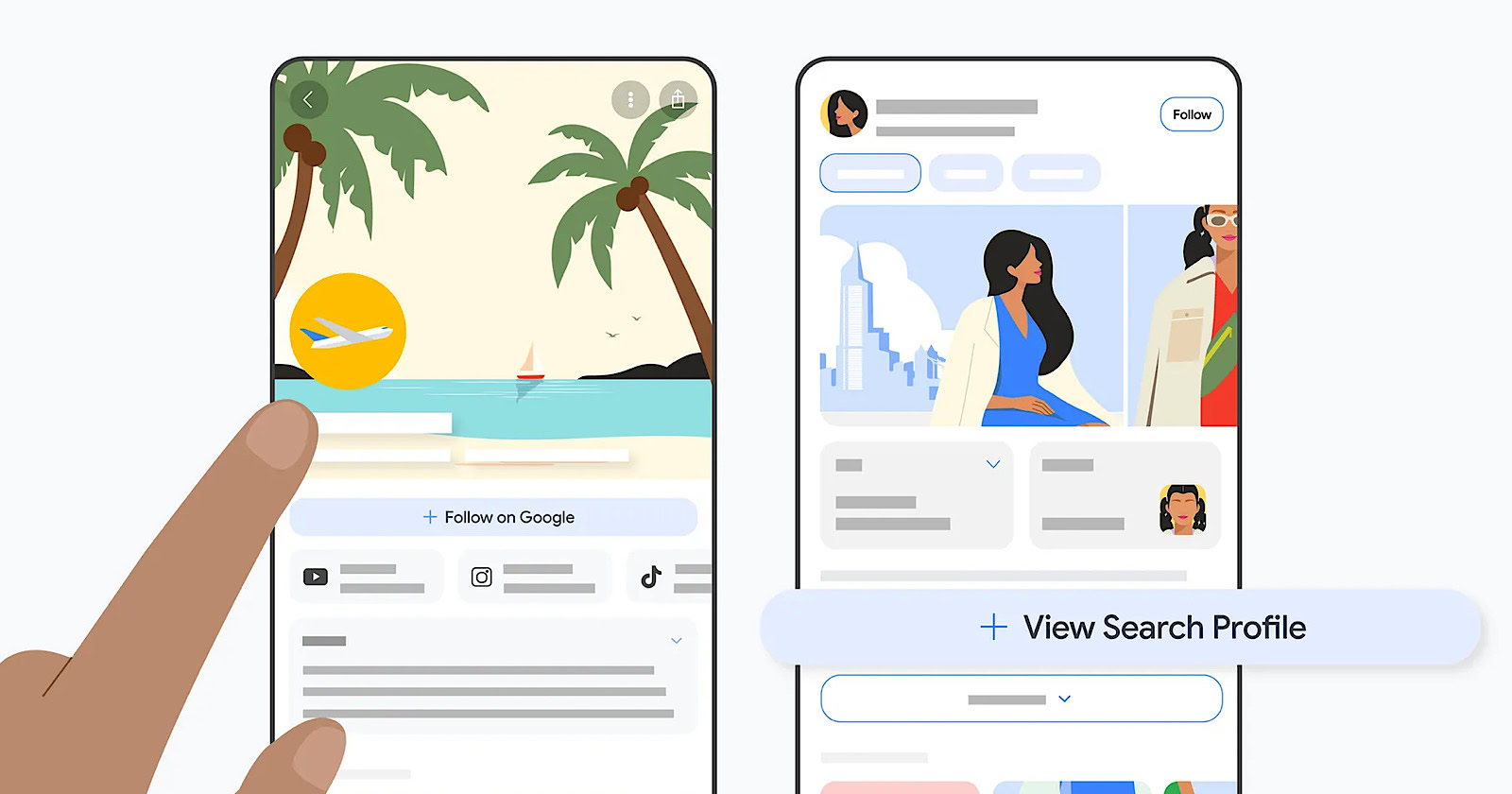 Google introduces "Search Profiles" for popular creators